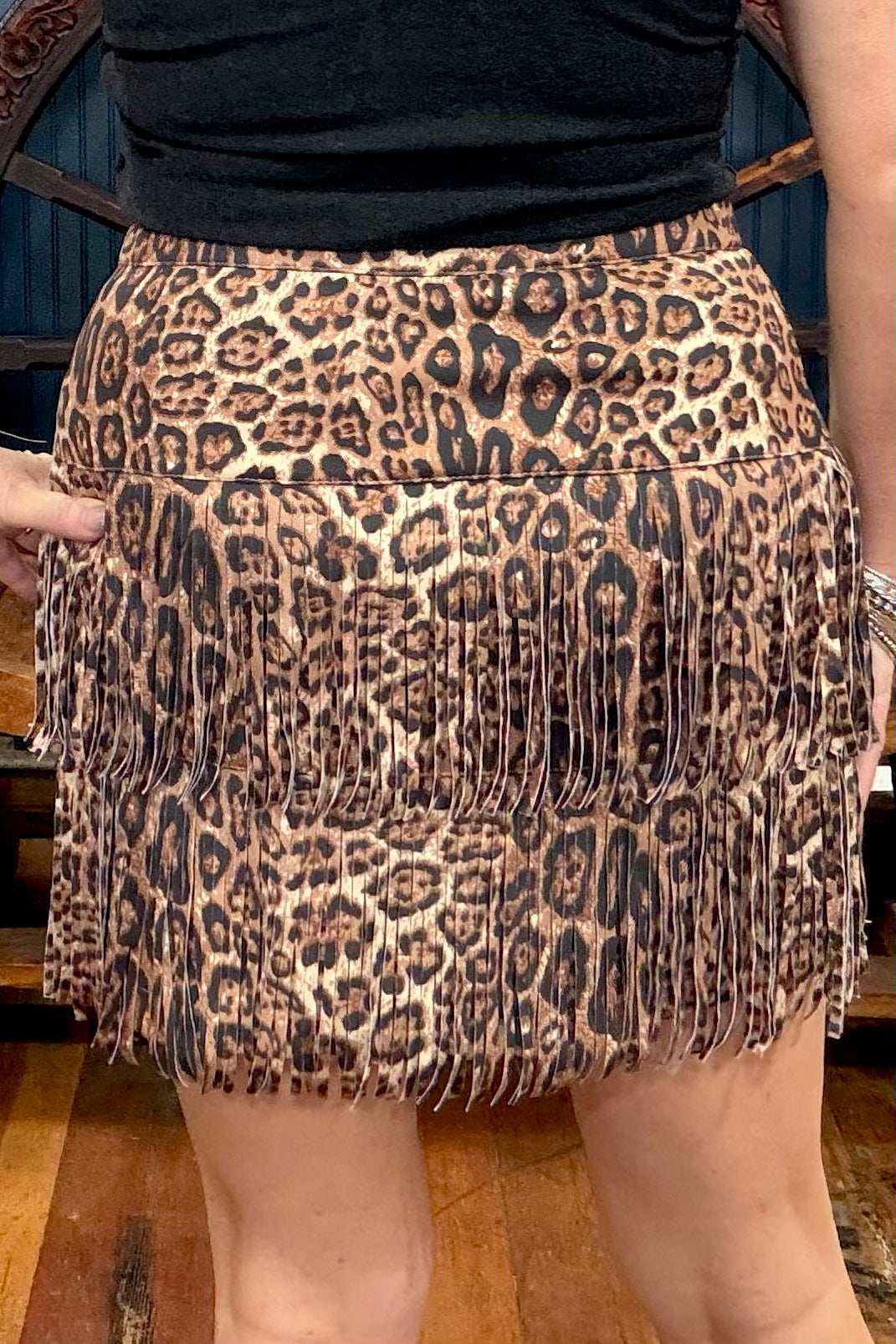 Fort Worth Fringe Skirt