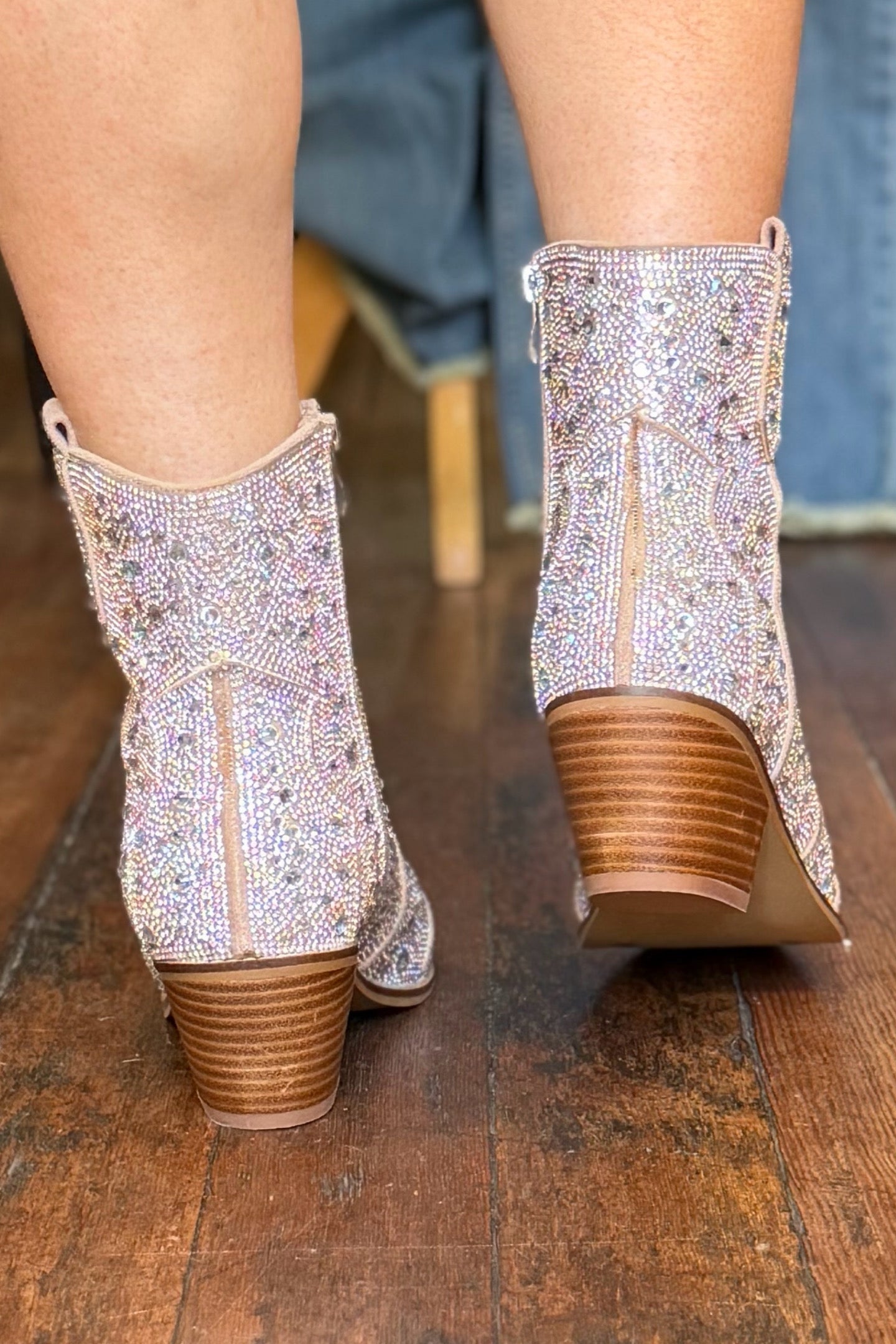 Front Row Rhinestone Short Boot by Corkys-Women's Boot-Corkys-Gallop 'n Glitz- Women's Western Wear Boutique, Located in Grants Pass, Oregon
