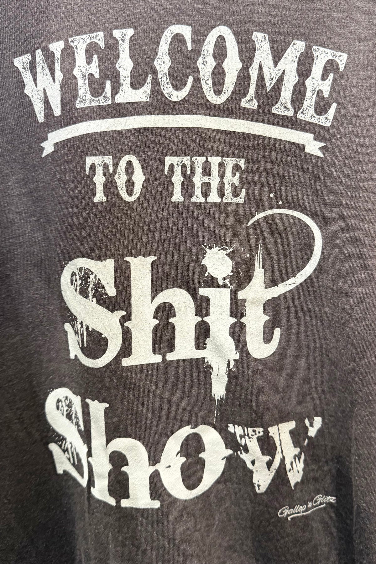 Men's Welcome to the Shit Show-Men's T-Shirt-Gallop 'n Glitz-Gallop 'n Glitz- Women's Western Wear Boutique, Located in Grants Pass, Oregon