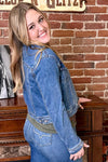 Classic Vintage Wash Denim Jacket by Judy Blue-Jacket-Judy Blue-Gallop 'n Glitz- Women's Western Wear Boutique, Located in Grants Pass, Oregon