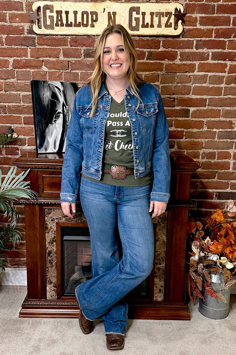 Classic Vintage Wash Denim Jacket by Judy Blue-Jacket-Judy Blue-Gallop 'n Glitz- Women's Western Wear Boutique, Located in Grants Pass, Oregon