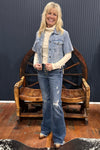 Judy Blue Distressed Button Fly Flare Jean-Flare-Judy Blue-Gallop 'n Glitz- Women's Western Wear Boutique, Located in Grants Pass, Oregon