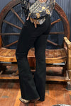 High Rise Raw Hem Flare by Judy Blue-Flare-Judy Blue-Gallop 'n Glitz- Women's Western Wear Boutique, Located in Grants Pass, Oregon