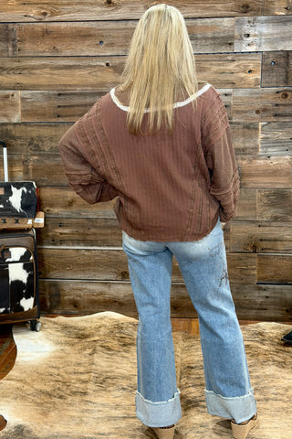 The Rebel Bronco Cuffed Wide Straight Leg Jean-Straight-Lucky & Blessed-Gallop 'n Glitz- Women's Western Wear Boutique, Located in Grants Pass, Oregon
