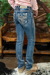 Rock Revival "JAYLEEN" Straight Jean-Straight-Rock Revival-Gallop 'n Glitz- Women's Western Wear Boutique, Located in Grants Pass, Oregon