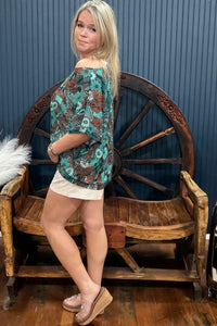 Jitterbug Shorts Cream-Shorts-Sterling Kreek-Gallop 'n Glitz- Women's Western Wear Boutique, Located in Grants Pass, Oregon