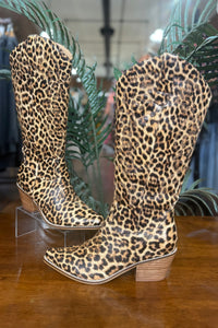Just In Case Leopard Snip Toe Boot by Corkys-Women's Boot-Corkys-Gallop 'n Glitz- Women's Western Wear Boutique, Located in Grants Pass, Oregon