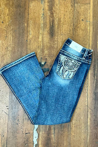 Miss Me Girls "Day Dreaming" Bootcut Jean-Kids Bootcut-Miss Me-Gallop 'n Glitz- Women's Western Wear Boutique, Located in Grants Pass, Oregon