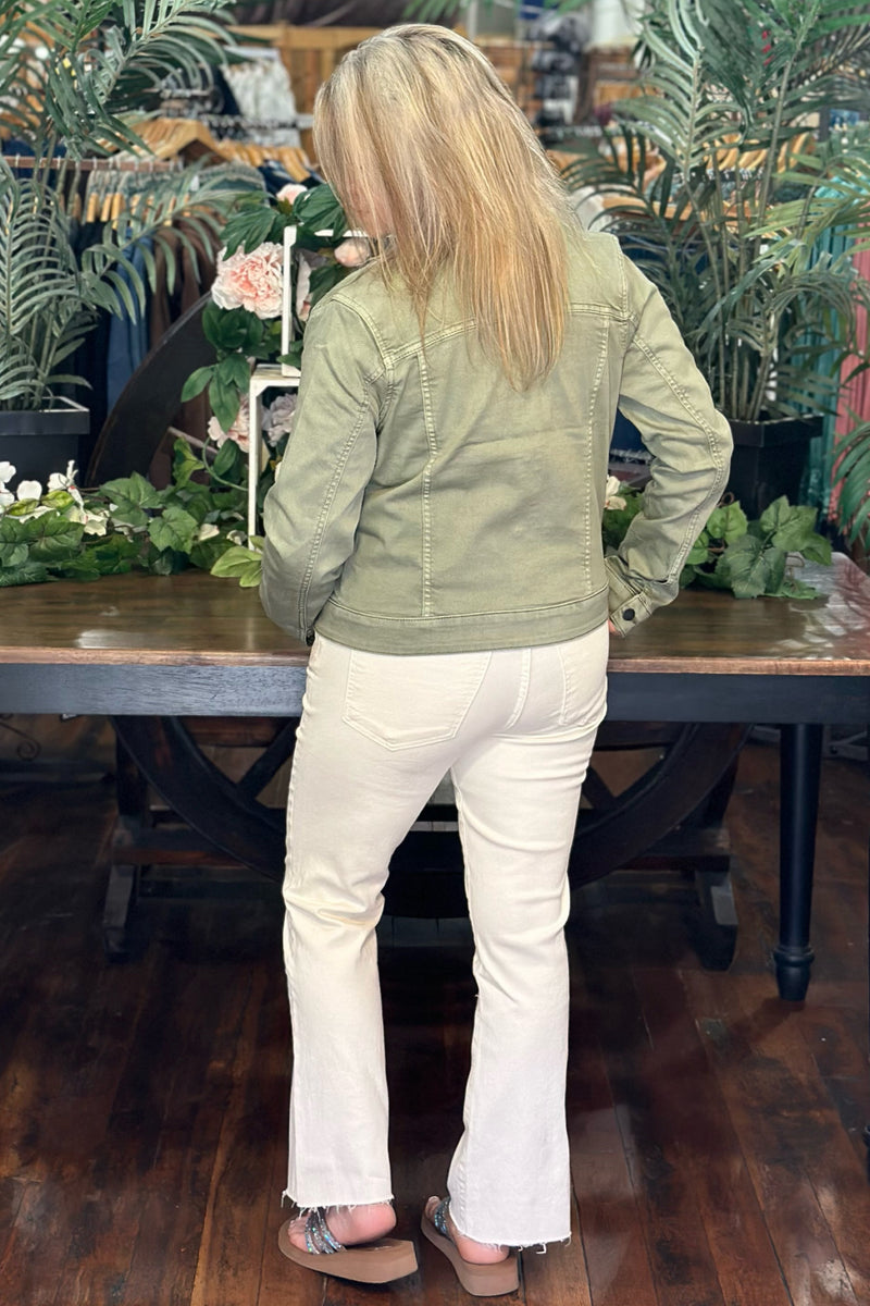 Julia Crop Jacket by Kut From The Kloth-Jacket-Kut From The Kloth-Gallop 'n Glitz- Women's Western Wear Boutique, Located in Grants Pass, Oregon