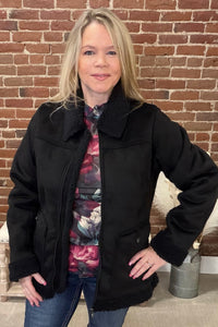 The Kimberly Sherpa Jacket by Outback-Jacket-Outback Trading-Gallop 'n Glitz- Women's Western Wear Boutique, Located in Grants Pass, Oregon