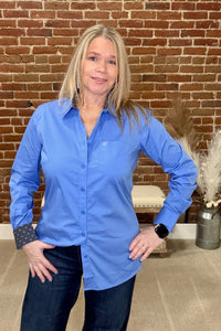 Women’s Kirby Shirt by Ariat-Top-Ariat-Gallop 'n Glitz- Women's Western Wear Boutique, Located in Grants Pass, Oregon