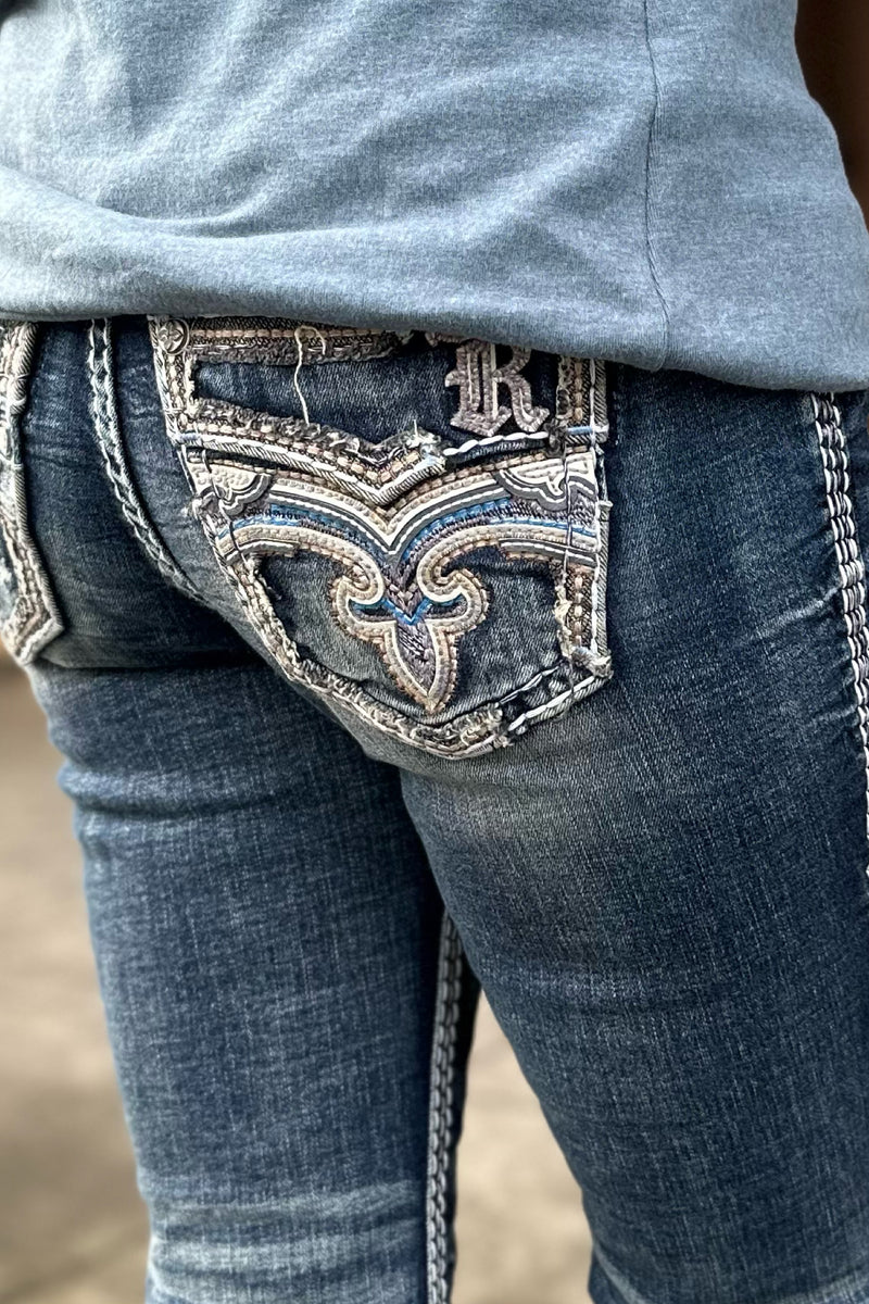 Rock Revival "LAURIE" Bootcut Jean-Bootcut-Rock Revival-Gallop 'n Glitz- Women's Western Wear Boutique, Located in Grants Pass, Oregon