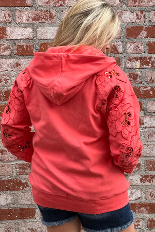 Love Story Zip Up Hoodie by Ampersand-Hoodie-Ampersand-Gallop 'n Glitz- Women's Western Wear Boutique, Located in Grants Pass, Oregon