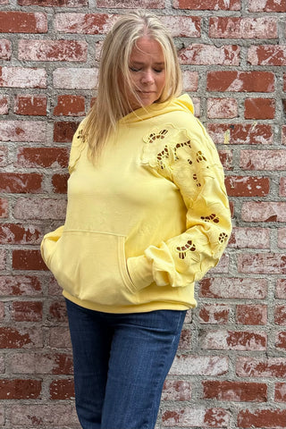 Love Story Pullover Hoodie By Ampersand-Hoodie-Ampersand-Gallop 'n Glitz- Women's Western Wear Boutique, Located in Grants Pass, Oregon