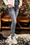 Miss Me Metallic Border Stitch Skinny Jean-Skinny-Miss Me-Gallop 'n Glitz- Women's Western Wear Boutique, Located in Grants Pass, Oregon