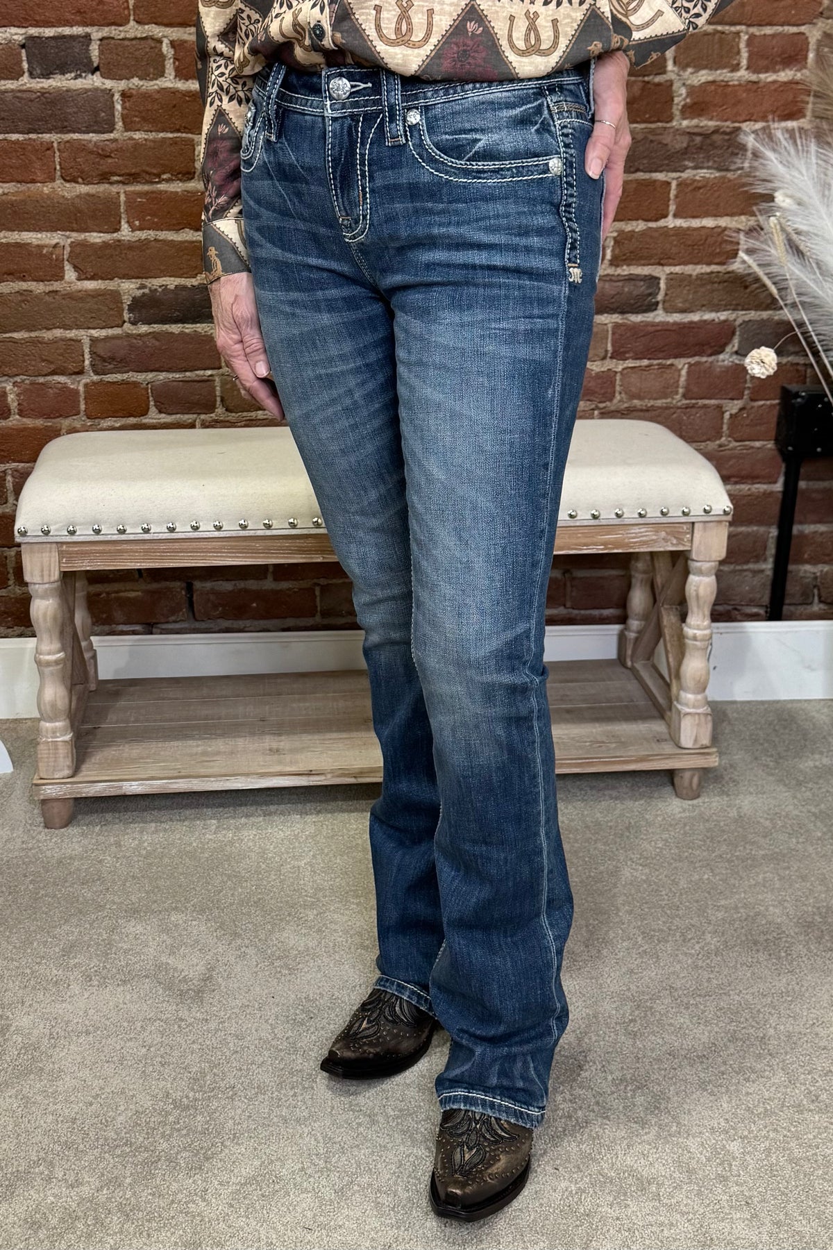 Melody Bootcut Jean by Miss Me-Bootcut-Miss Me-Gallop 'n Glitz- Women's Western Wear Boutique, Located in Grants Pass, Oregon