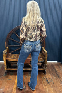 Aztec Dreamcatcher Bootcut Jean by Miss Me-Bootcut-Miss Me-Gallop 'n Glitz- Women's Western Wear Boutique, Located in Grants Pass, Oregon