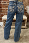 Rock Revival "MILLIE" High Rise Wide Leg Jean-Wide Leg-Rock Revival-Gallop 'n Glitz- Women's Western Wear Boutique, Located in Grants Pass, Oregon