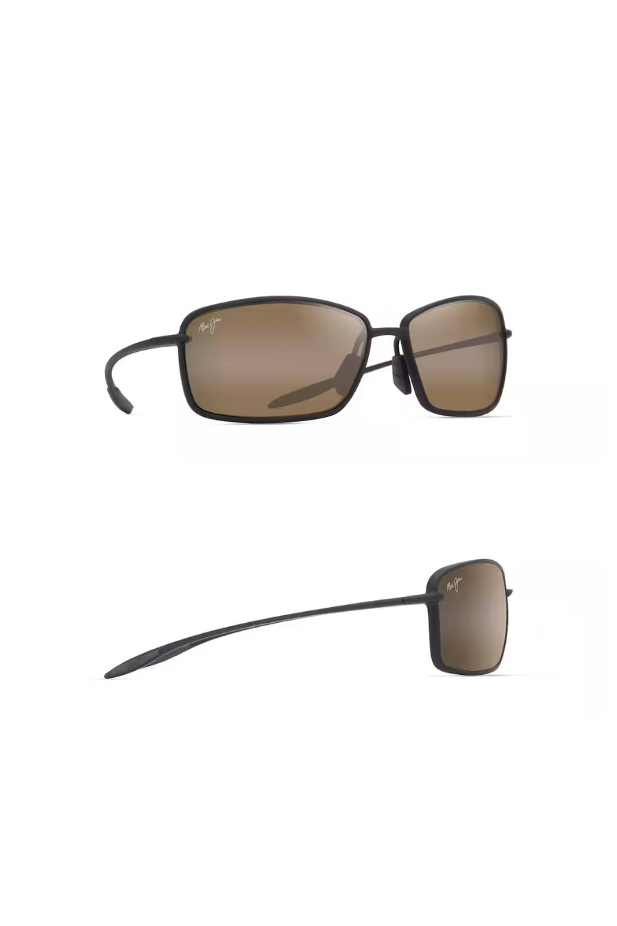 Maui Jim Malu Polarized Wrap Matte Black Sunglasses-Sunglasses-Maui Jim-Gallop 'n Glitz- Women's Western Wear Boutique, Located in Grants Pass, Oregon