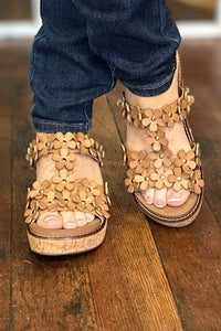 Corkys Mic Drop Wedge Slide Caramel-Women's Shoes-Corkys-Gallop 'n Glitz- Women's Western Wear Boutique, Located in Grants Pass, Oregon