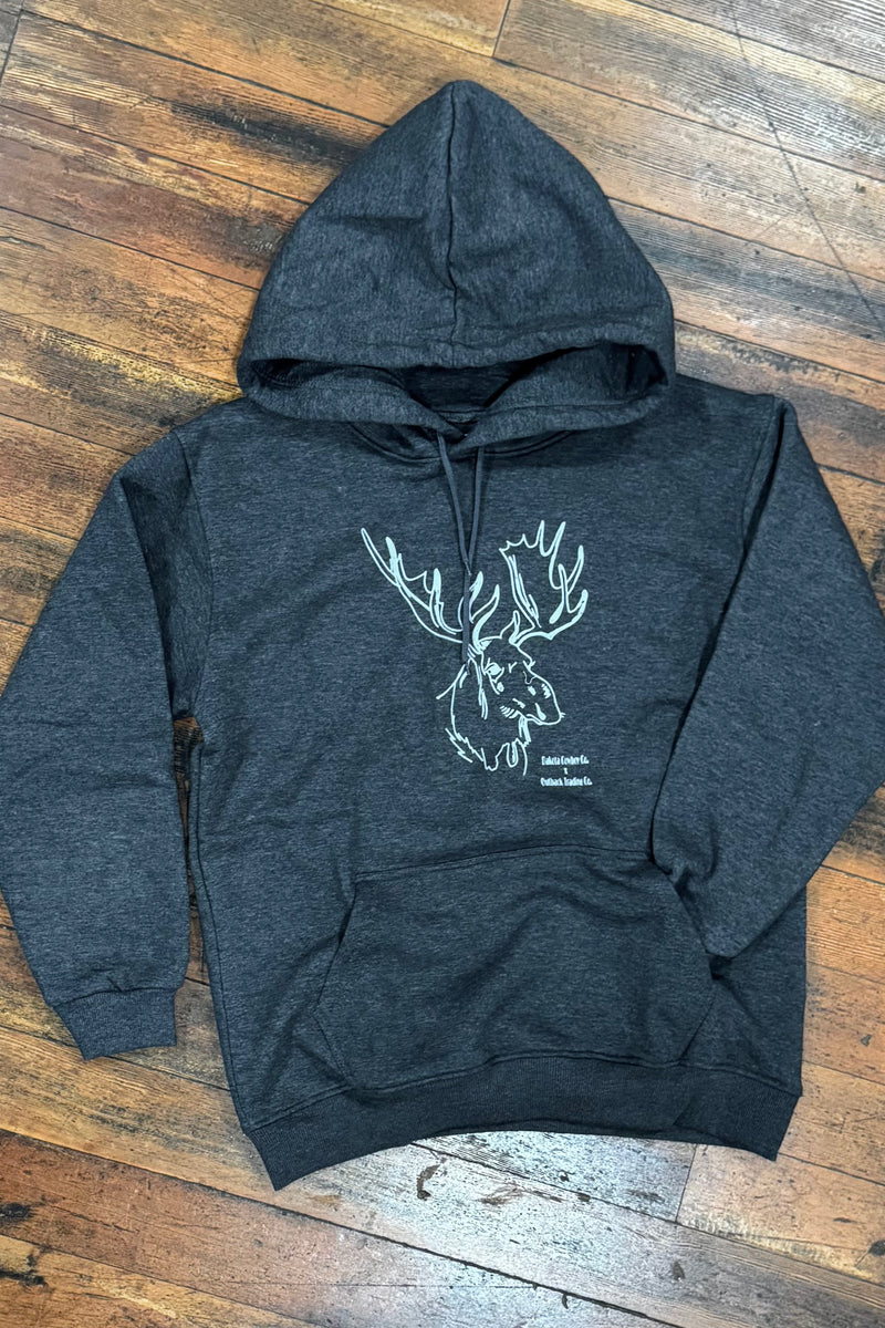 Men's Moose Hoodie by Outback-Men's Outerwear-Outback Trading-Gallop 'n Glitz- Women's Western Wear Boutique, Located in Grants Pass, Oregon