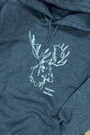 Men's Moose Hoodie by Outback-Men's Outerwear-Outback Trading-Gallop 'n Glitz- Women's Western Wear Boutique, Located in Grants Pass, Oregon
