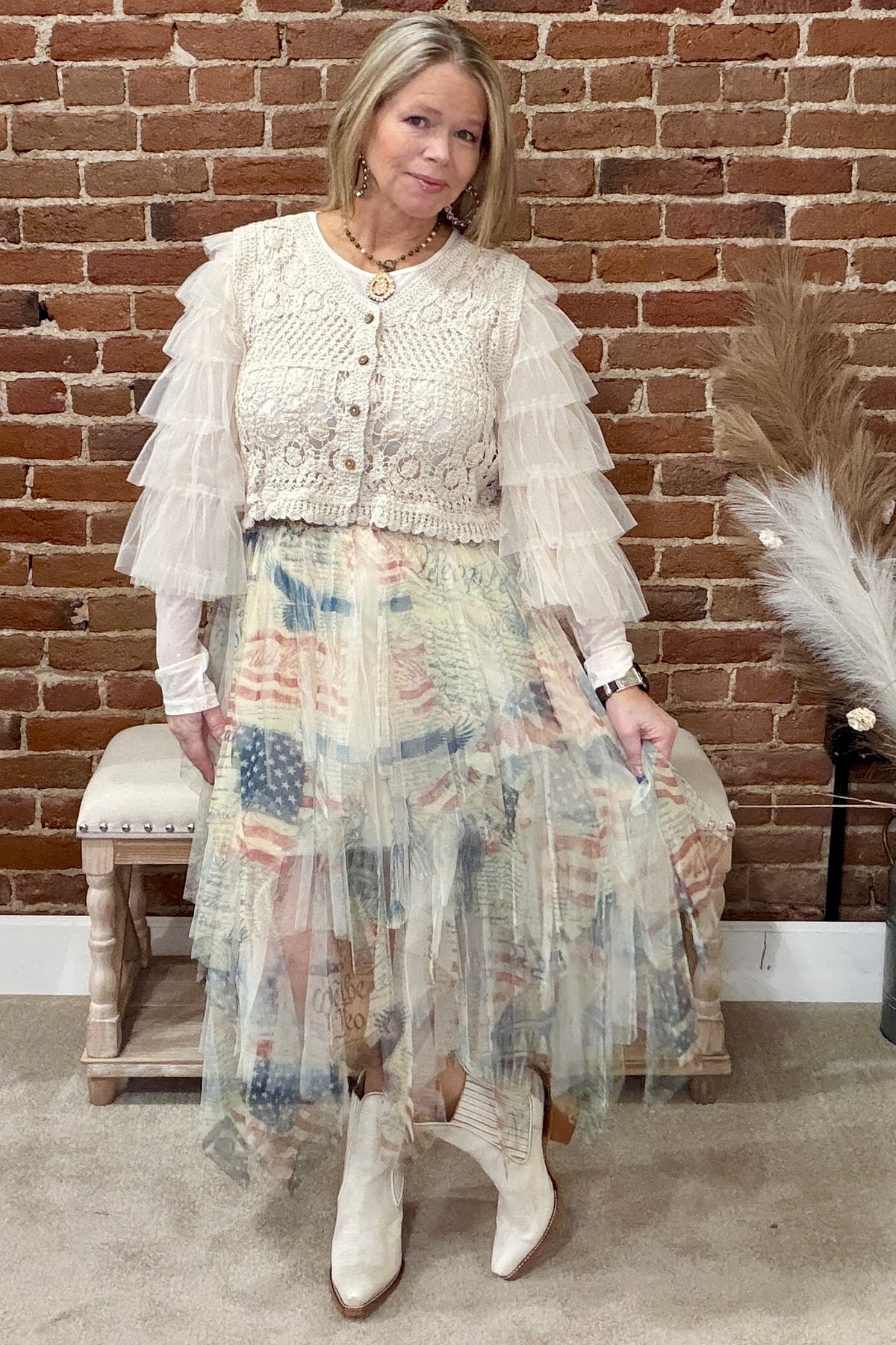 Hart 6" Boot in White by Justin Boots-Women's Boot-Justin Boots-Gallop 'n Glitz- Women's Western Wear Boutique, Located in Grants Pass, Oregon