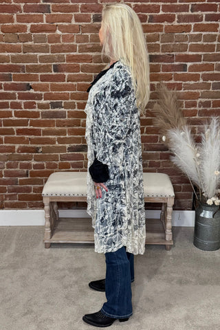 Wild West Sparkle Lace Duster-Duster-Origami-Gallop 'n Glitz- Women's Western Wear Boutique, Located in Grants Pass, Oregon