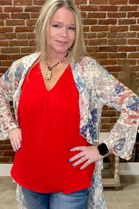 Freedom Lace Duster-Duster-Origami-Gallop 'n Glitz- Women's Western Wear Boutique, Located in Grants Pass, Oregon