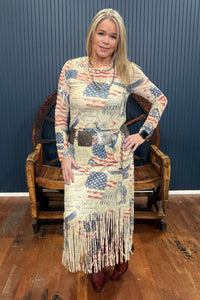 Freedom Fringe Faux Suede Skirt-Skirt-Origami-Gallop 'n Glitz- Women's Western Wear Boutique, Located in Grants Pass, Oregon