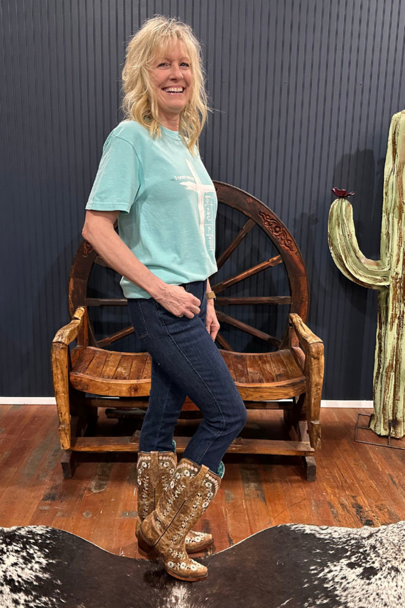 Once Was Lost Tee-Graphic Tee-Texas True-Gallop 'n Glitz- Women's Western Wear Boutique, Located in Grants Pass, Oregon