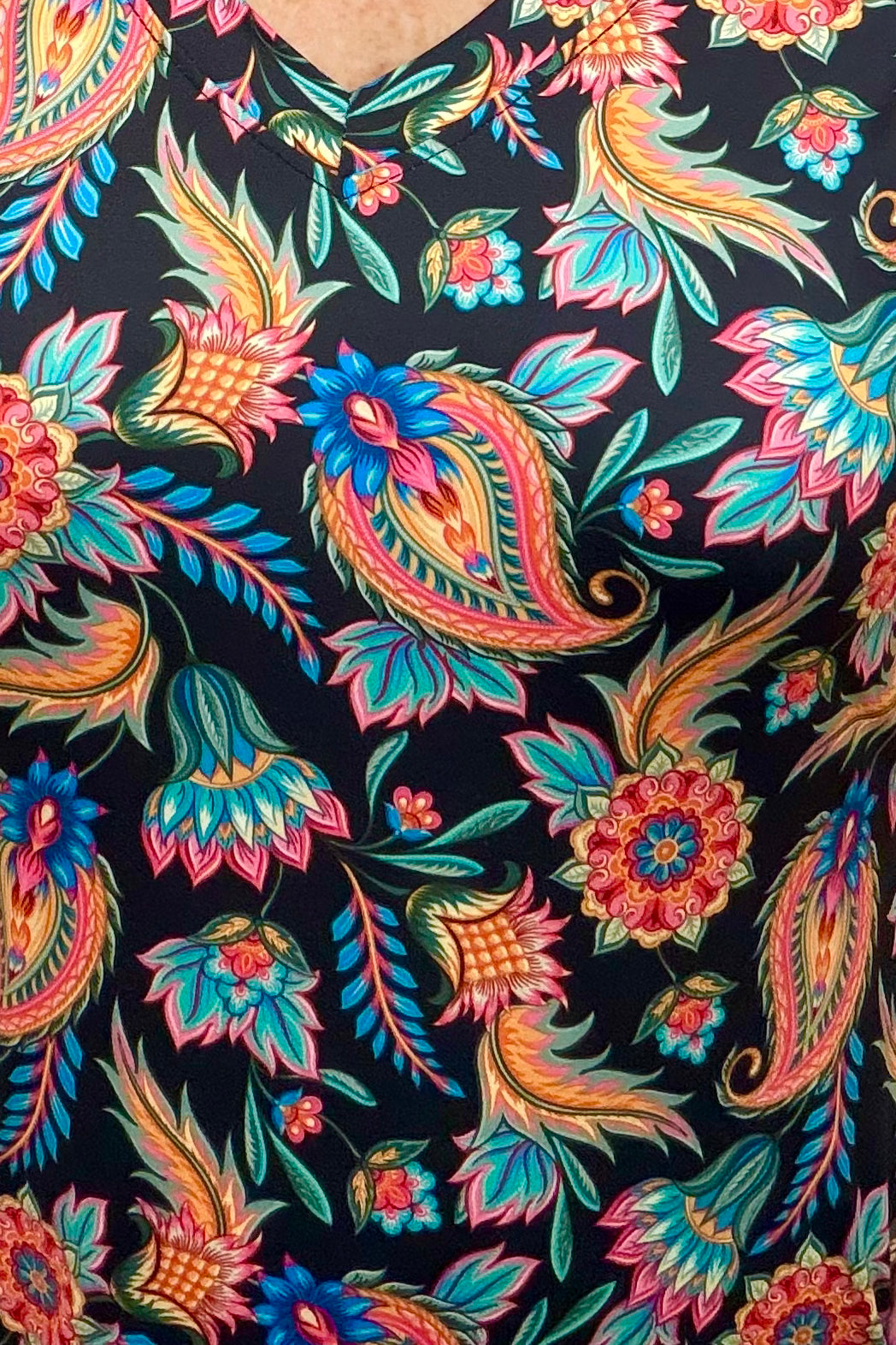 Painted Bloom Maxi Dress-dress-Sterling Kreek-Gallop 'n Glitz- Women's Western Wear Boutique, Located in Grants Pass, Oregon