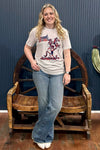 Patriotic Cowboy Tee-Graphic Tee-Texas True-Gallop 'n Glitz- Women's Western Wear Boutique, Located in Grants Pass, Oregon