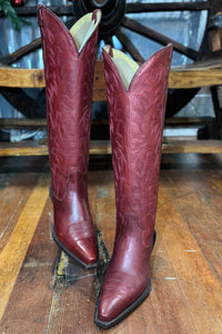 Rumor 17" Tall Boot in Red by Justin Boots-Women's Boot-Justin Boots-Gallop 'n Glitz- Women's Western Wear Boutique, Located in Grants Pass, Oregon
