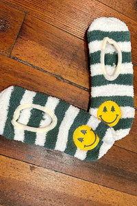 Cozy Smiley Socks by PJ Salvage-Socks-PJ Salvage-Gallop 'n Glitz- Women's Western Wear Boutique, Located in Grants Pass, Oregon