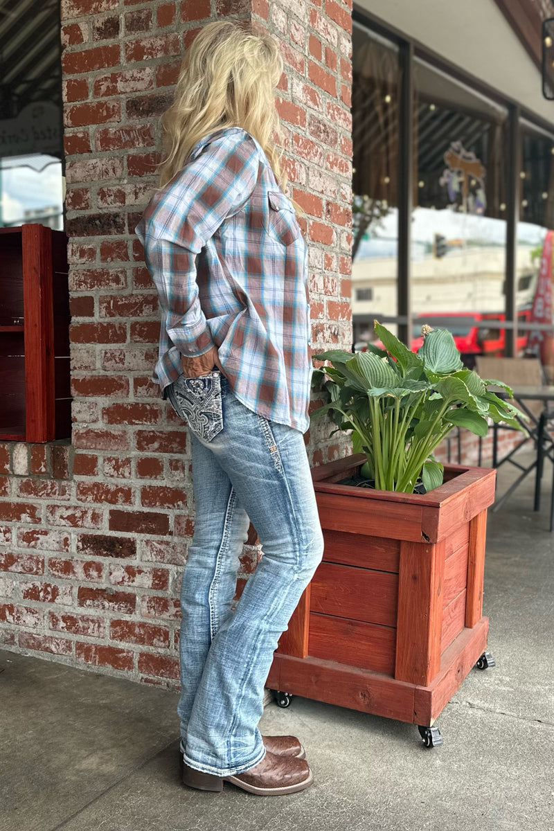 Rock Revival ZOLA Bootcut Jean-Bootcut-Rock Revival-Gallop 'n Glitz- Women's Western Wear Boutique, Located in Grants Pass, Oregon