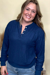 Morning Waffles Long Sleeve Top by PJ Salvage-Pajamas-PJ Salvage-Gallop 'n Glitz- Women's Western Wear Boutique, Located in Grants Pass, Oregon