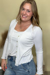Softi Cardi Top by PJ Salvage-Top-PJ Salvage-Gallop 'n Glitz- Women's Western Wear Boutique, Located in Grants Pass, Oregon