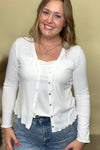 Softi Cardi Top by PJ Salvage-Top-PJ Salvage-Gallop 'n Glitz- Women's Western Wear Boutique, Located in Grants Pass, Oregon