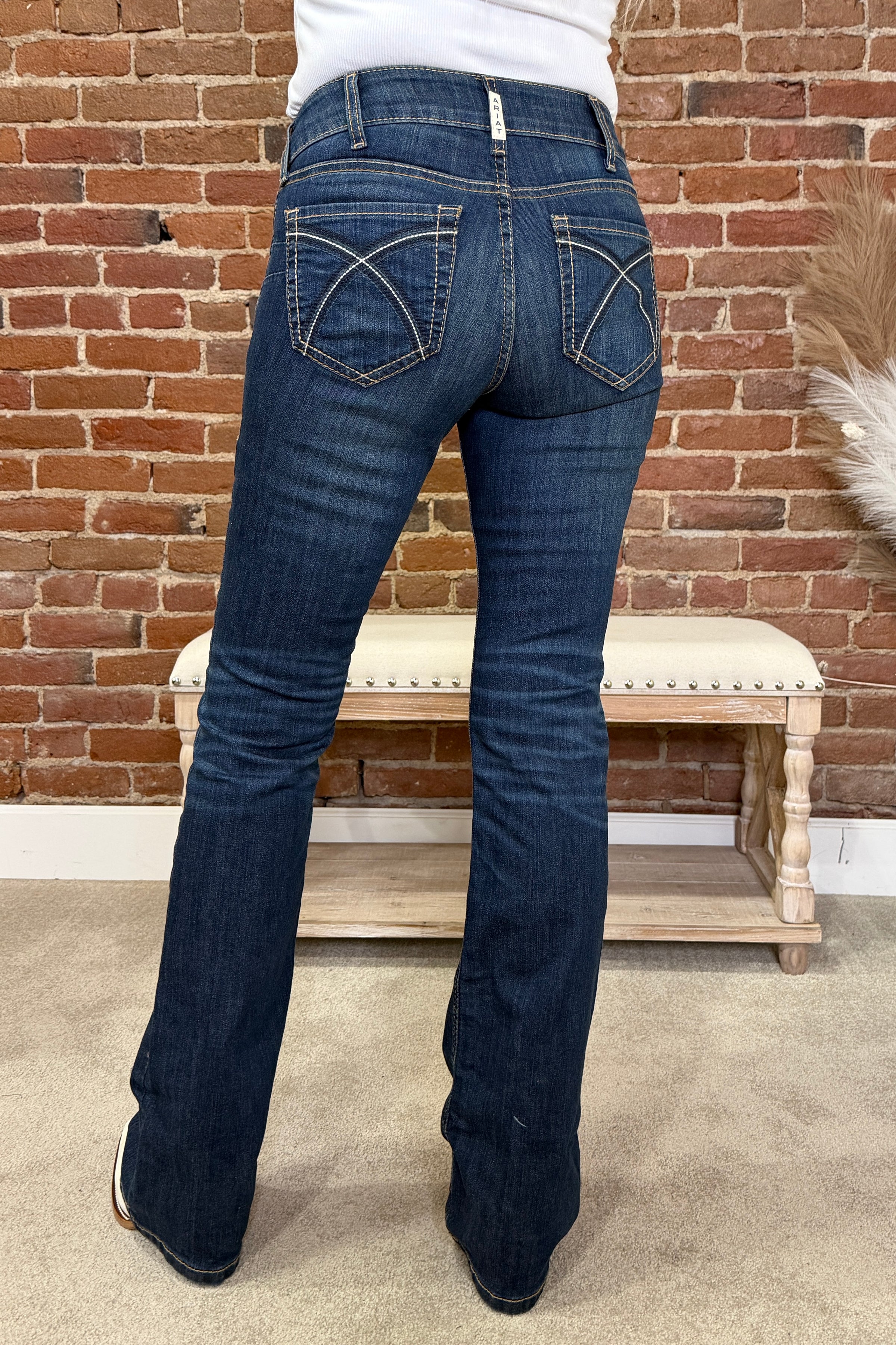 Perfect Rise Rosa Bootcut Jean by Ariat-Bootcut-Ariat-Gallop 'n Glitz- Women's Western Wear Boutique, Located in Grants Pass, Oregon