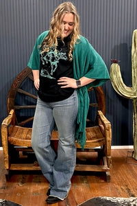 Roughrider Tee-Graphic Tee-Texas True-Gallop 'n Glitz- Women's Western Wear Boutique, Located in Grants Pass, Oregon