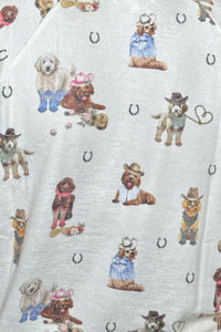 Ruff On The Range PJ Set By PJ Salvage-Pajamas-PJ Salvage-Gallop 'n Glitz- Women's Western Wear Boutique, Located in Grants Pass, Oregon