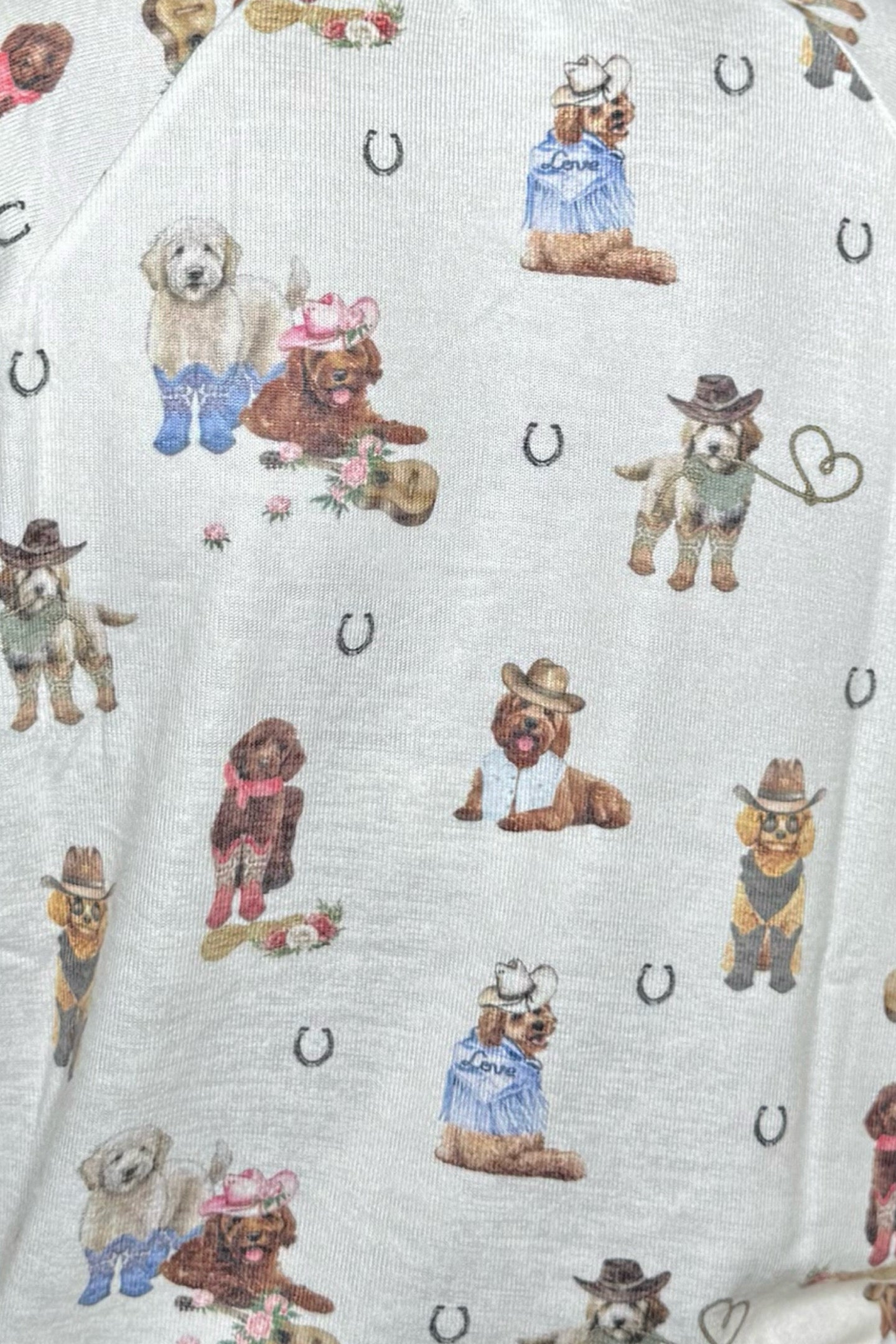 Ruff On The Range PJ Set By PJ Salvage-Pajamas-PJ Salvage-Gallop 'n Glitz- Women's Western Wear Boutique, Located in Grants Pass, Oregon