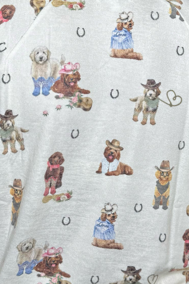 Ruff On The Range PJ Set By PJ Salvage-Pajamas-PJ Salvage-Gallop 'n Glitz- Women's Western Wear Boutique, Located in Grants Pass, Oregon