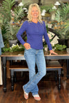 Elyse Comfort Fit Mid Rise Slim Boot Cut Jean-Bootcut-Silver Jeans-Gallop 'n Glitz- Women's Western Wear Boutique, Located in Grants Pass, Oregon