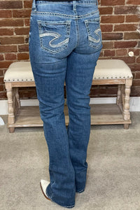 Elyse Mid Rise Bootcut by Silver-Bootcut-Silver Jeans-Gallop 'n Glitz- Women's Western Wear Boutique, Located in Grants Pass, Oregon