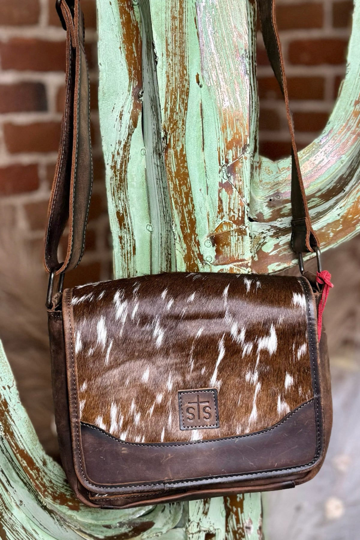 Cowhide Della Crossbody by STS-Purse-STS Ranchwear-Gallop 'n Glitz- Women's Western Wear Boutique, Located in Grants Pass, Oregon
