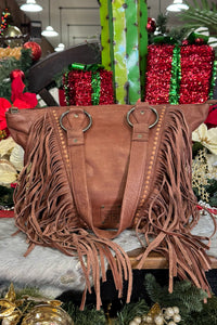 Indie Walnut Tote by STS-Purse-STS Ranchwear-Gallop 'n Glitz- Women's Western Wear Boutique, Located in Grants Pass, Oregon