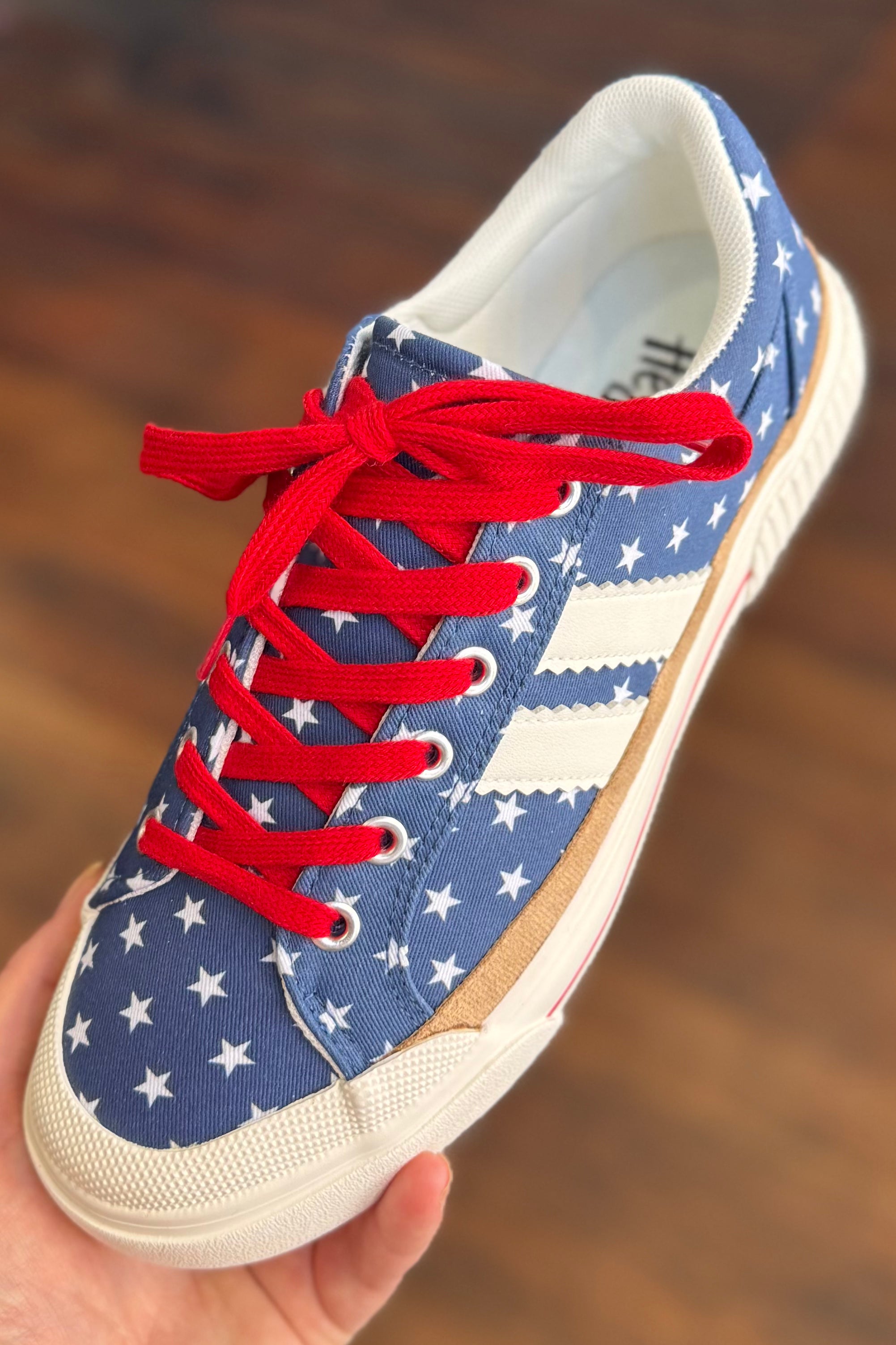 THATS HER Americana Lace-Up Platform Sneakers By Corkys-Women's Shoes-Corkys-Gallop 'n Glitz- Women's Western Wear Boutique, Located in Grants Pass, Oregon