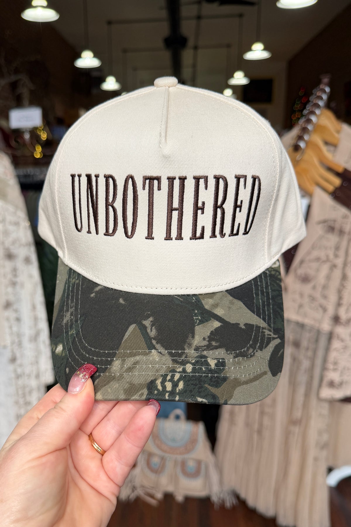 Unbothered Ball Cap-Ball Cap-jess lea-Gallop 'n Glitz- Women's Western Wear Boutique, Located in Grants Pass, Oregon